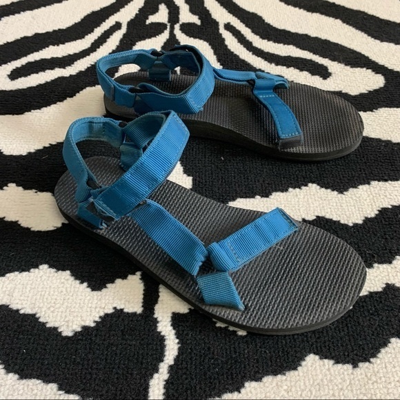 Teva Original Universal Urban Sandals Blue Size 8 - Picture 3 of 9